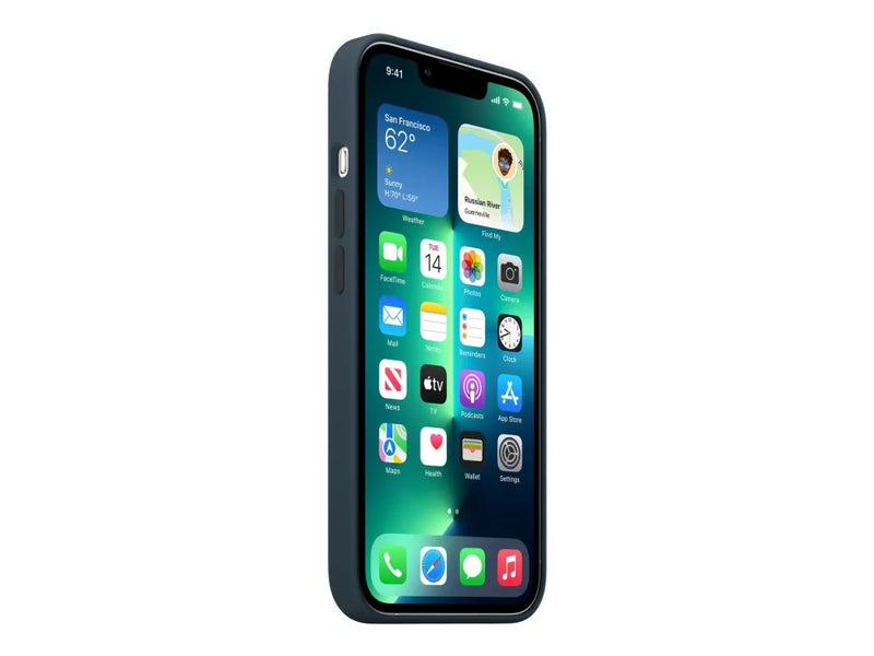 Apple Silikon Case mit MagSafe (iPhone 13 Pro) Abyss Blue