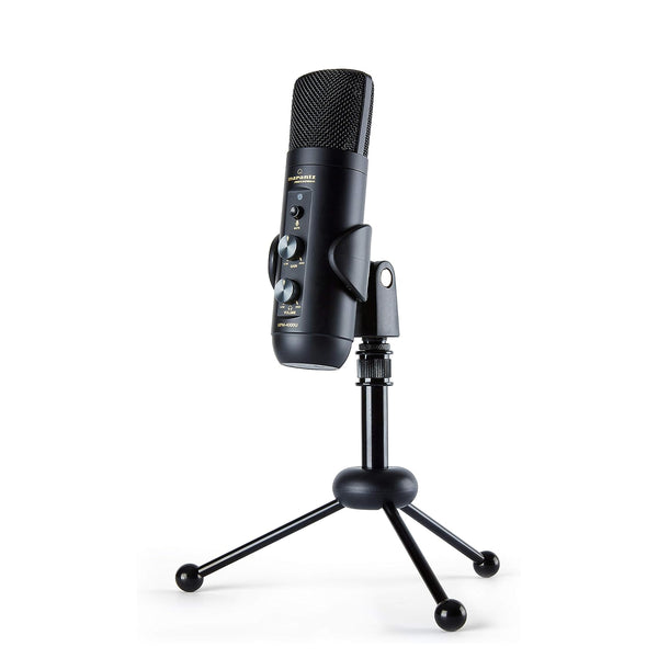 Marantz MPM-4000U USB-Podcasting-Mikrofon mit integriertem Mischpult und Kopfhörerausgang
