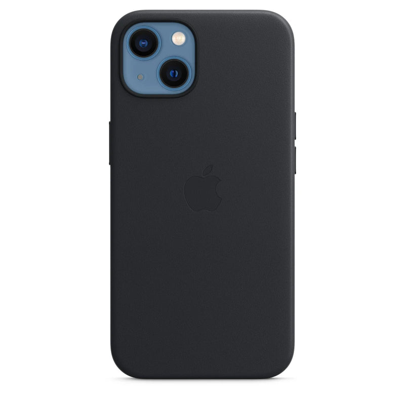 Apple Leder Case mit MagSafe (iPhone 13) Mitternacht