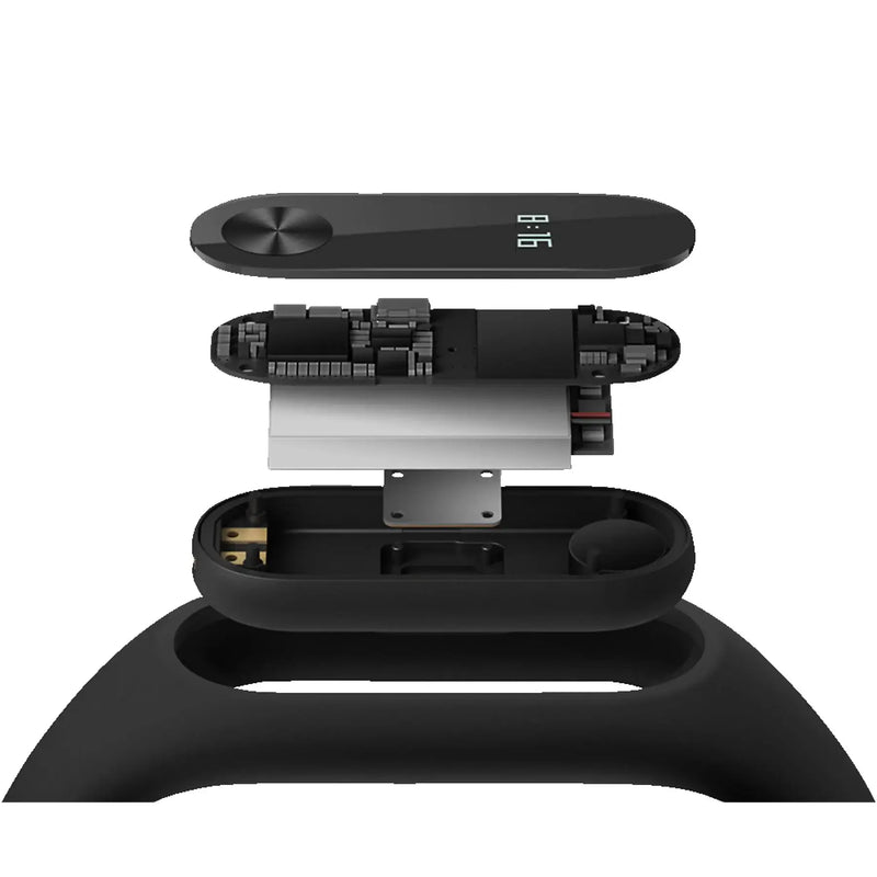 Xiaomi Mi Band 2 Fitness Tracker Armband 155-210 mm schwarz