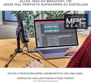 Marantz MPM-4000U USB-Podcasting-Mikrofon mit integriertem Mischpult und Kopfhörerausgang