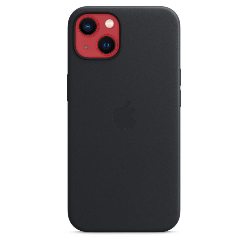 Apple Leder Case mit MagSafe (iPhone 13) Mitternacht