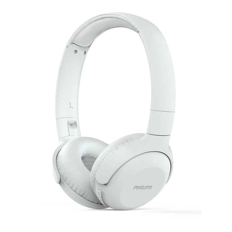 Philips TAUH202WT/00 On-ear Kopfhörer Bluetooth Weiß (Kabellos, Weiche Ohrpolster, Mikrofon, Faltbar)