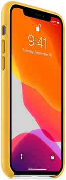 Apple Leder Case (iPhone 11 Pro) Sonnengelb