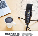Marantz MPM-4000U USB-Podcasting-Mikrofon mit integriertem Mischpult und Kopfhörerausgang