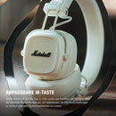 Casque supra-auriculaire Bluetooth Marshall Major V Crème