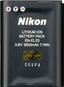 Nikon EN-EL23 Li-Ion Akku 3,8V 1850mAh