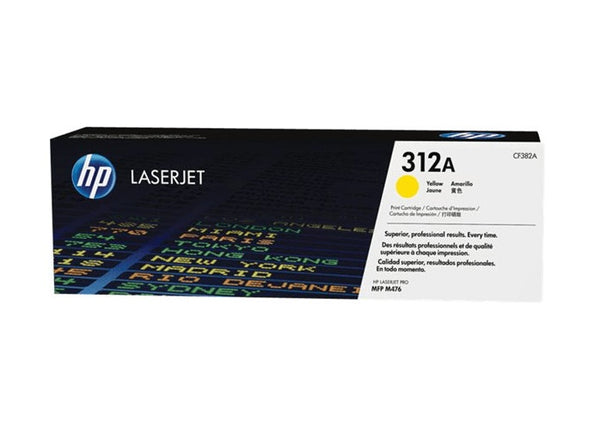 Toner jaune HP authentique 312A (CF382A)