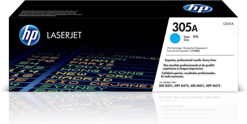 HP Original 305A Toner Cyan (CE411A)