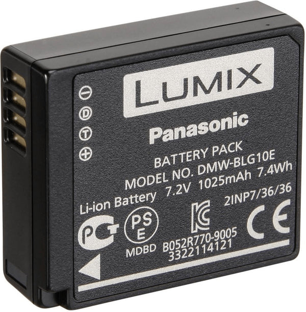 Batterie rechargeable Panasonic DMW-BLG10E Lithium-Ion (Li-Ion) 7.2V 1025mAh
