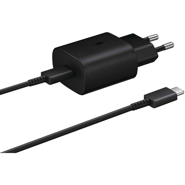 Chargeur rapide pour téléphone portable Samsung EP-TA800 25W noir