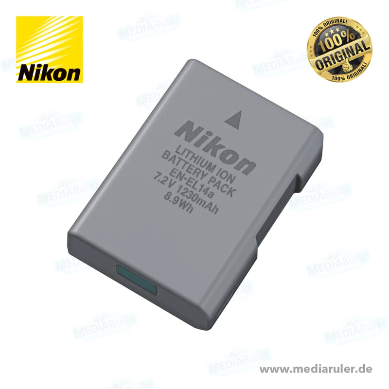 Batterie Nikon EN-EL14a Li-Ion 7.2V 1230mAh