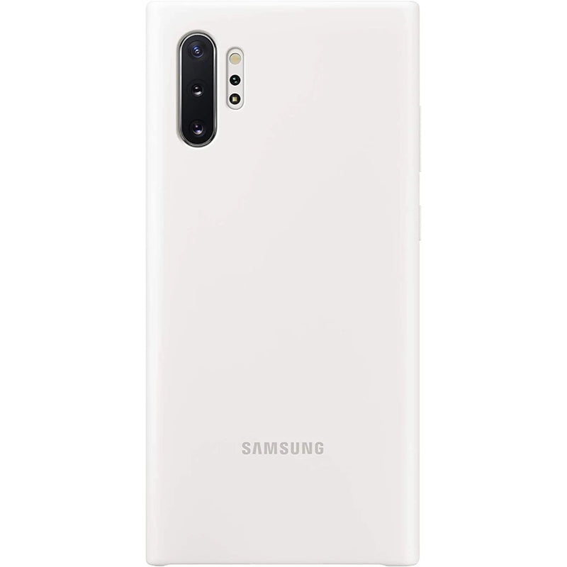 Samsung Coque en silicone pour Galaxy Note 10+ / Note 10 5G blanc