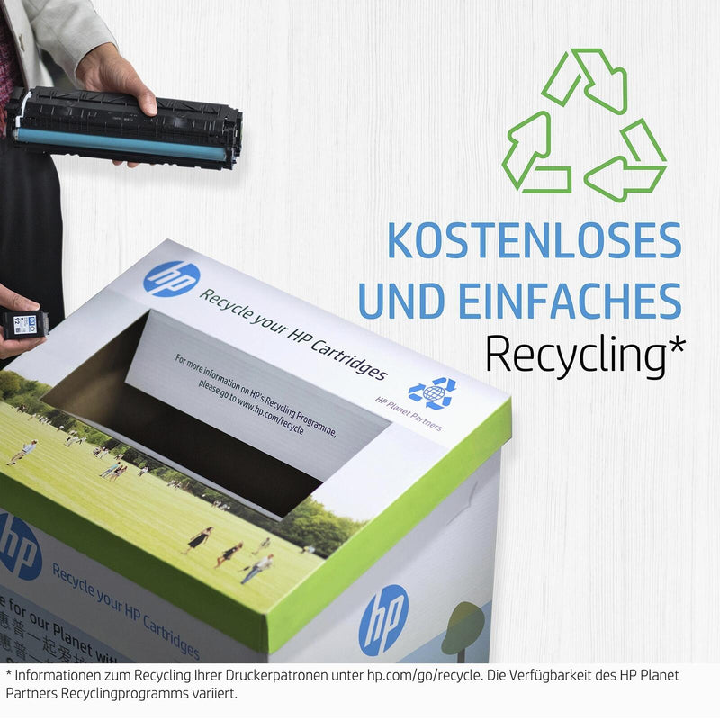 HP Original 410A Toner cyan, magenta, gelb, schwarz (CF411A, CF413A, CF412A, CF410A) 4er Set Multipack