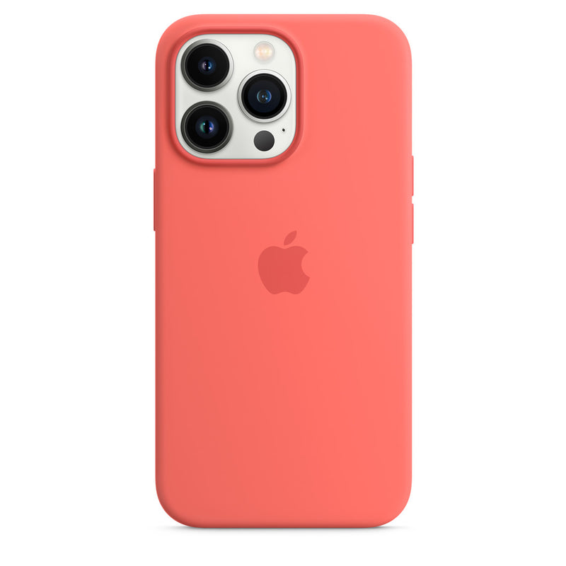Apple Coque en silicone avec MagSafe (iPhone 13 Pro) Rose Pomelo