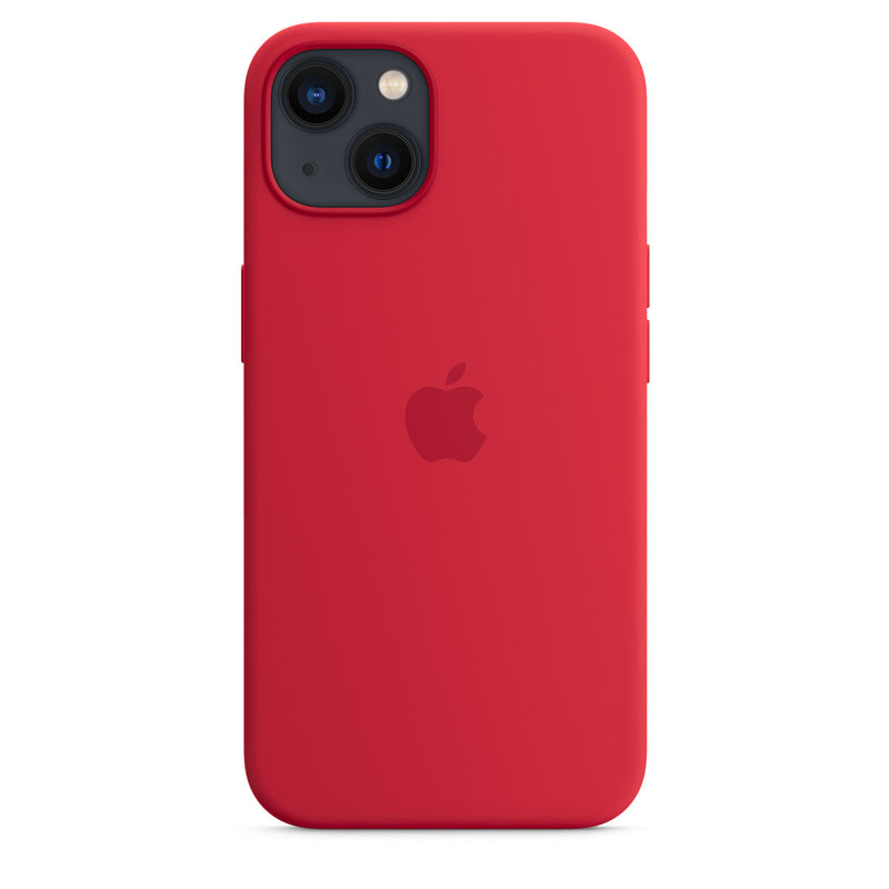 Apple Coque en silicone avec MagSafe (iPhone 13) Rouge