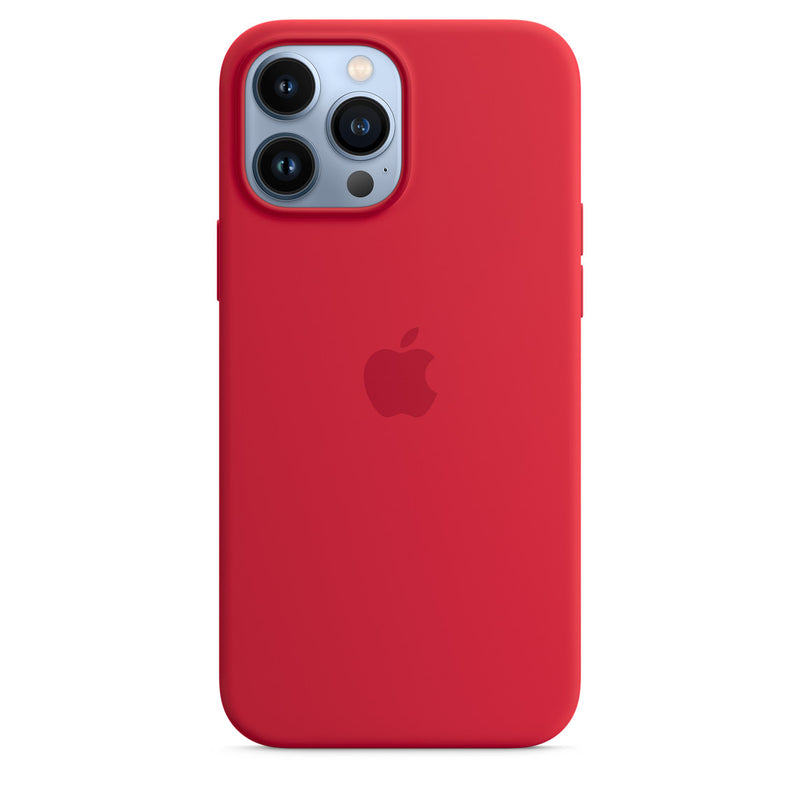 Apple Silikon Case mit MagSafe (iPhone 13 Pro Max) Rot RED