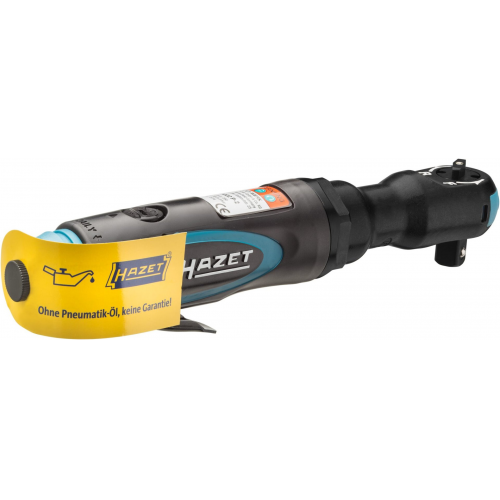 Hazet Mini-Ratschenschrauber 9022P-2 VIERKANT MASSIV 12,5 MM (1/2 ZOLL)