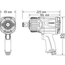 HAZET Twin Turbo Schlagschrauber 9014TT