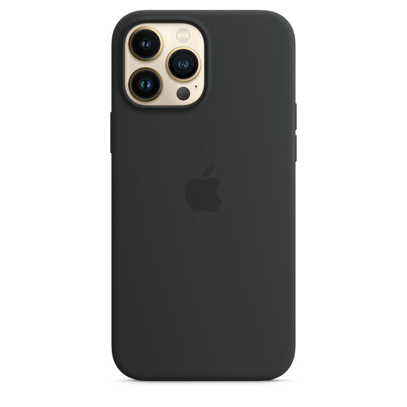 Apple Silikon Case mit MagSafe (iPhone 13 Pro Max) Mitternacht