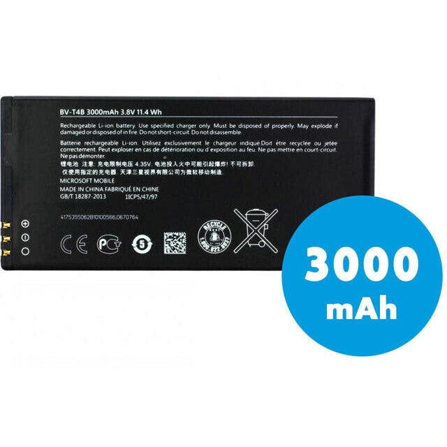 Microsoft Akku Lumia 640 XL Typ BV-T4B 3000 mAh 3,8V