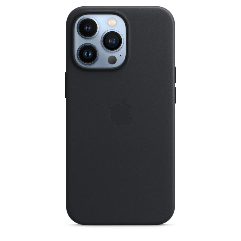 Apple Leder Case mit MagSafe (iPhone 13 Pro) Mitternacht
