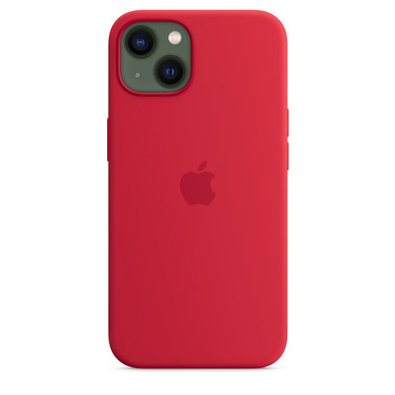 Apple Coque en silicone avec MagSafe (iPhone 13) Rouge