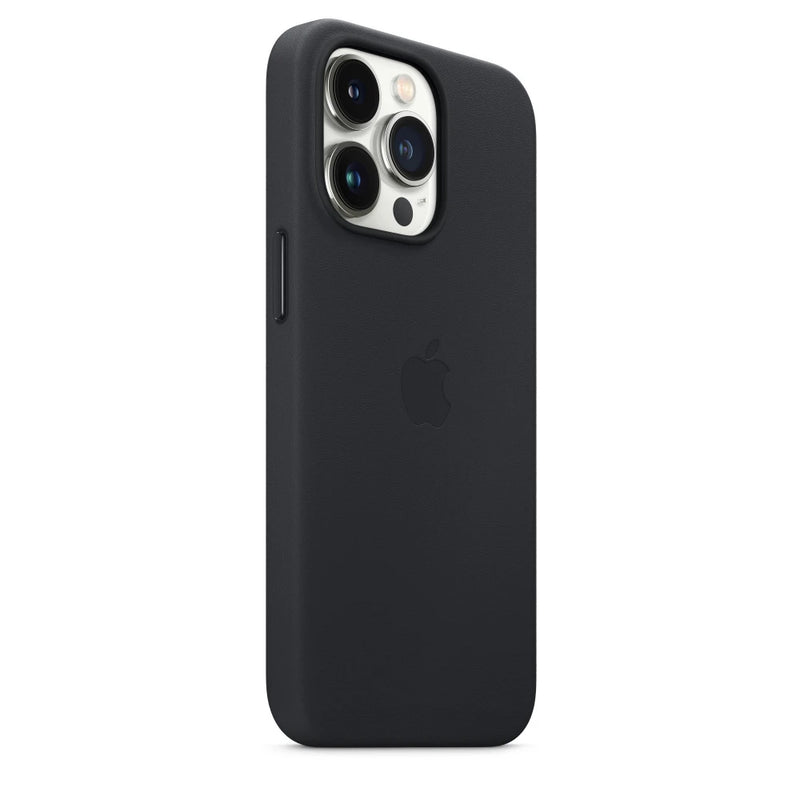 Apple Leder Case mit MagSafe (iPhone 13 Pro) Mitternacht