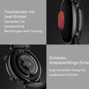 Xiaomi Haylou RT2 Smart Watch 46mm Silikonarmband Schwarz